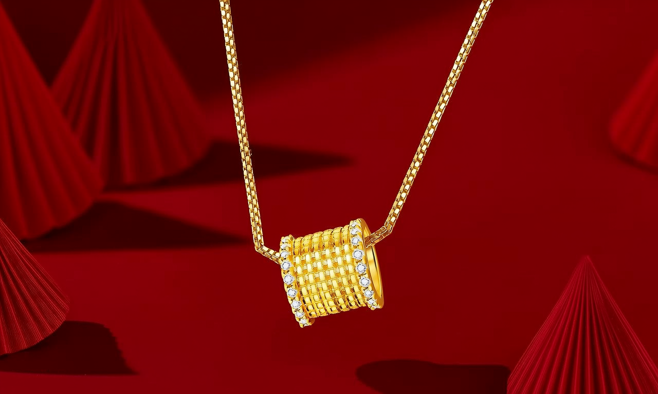 金项链照片实图