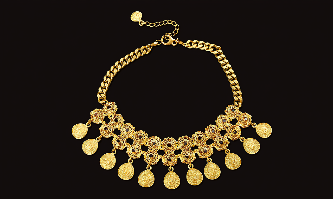 老式金项链图片