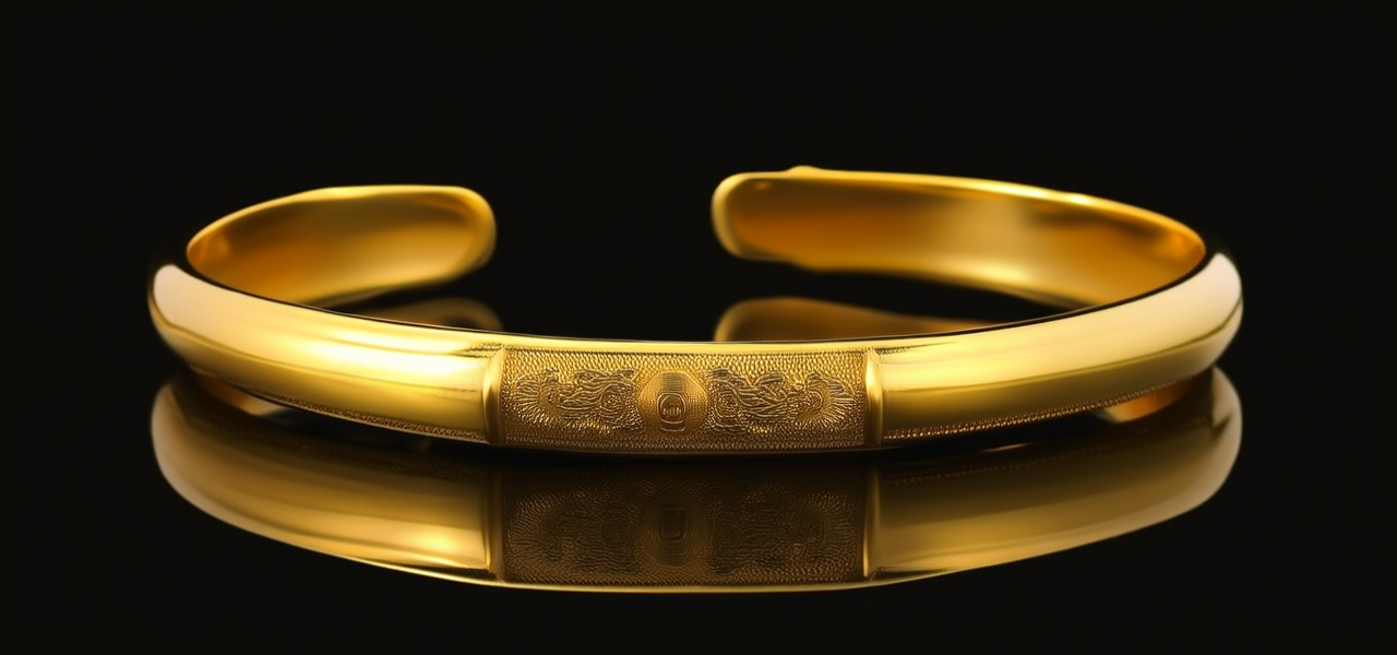 13克金手镯图片