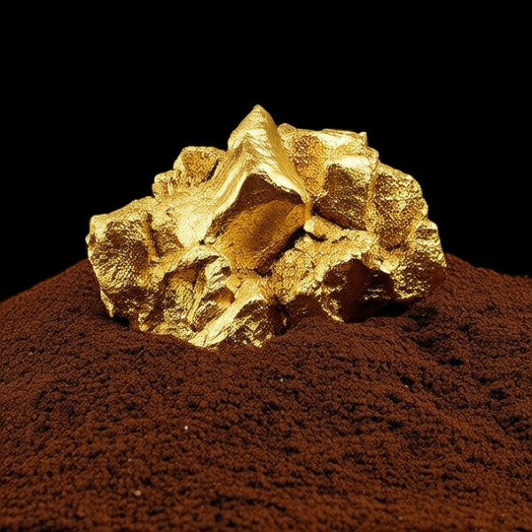 褐铁矿型金矿图片