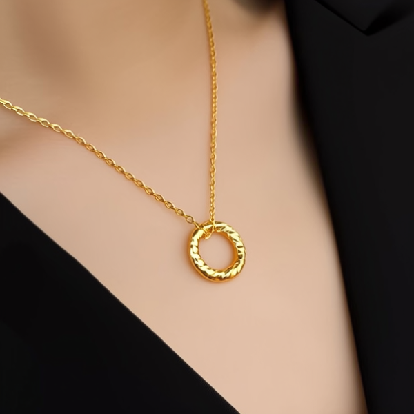 5克的黄金项链图片