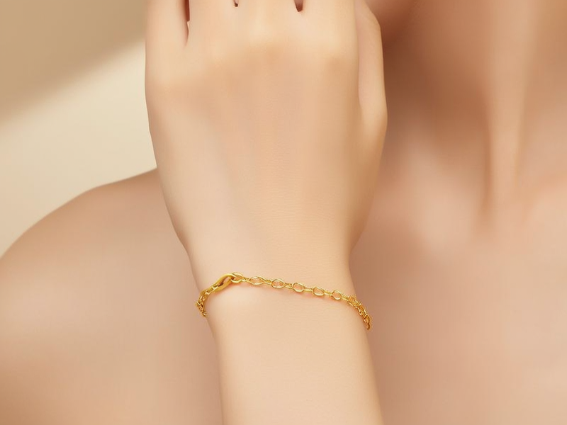 11克黄金手链图片