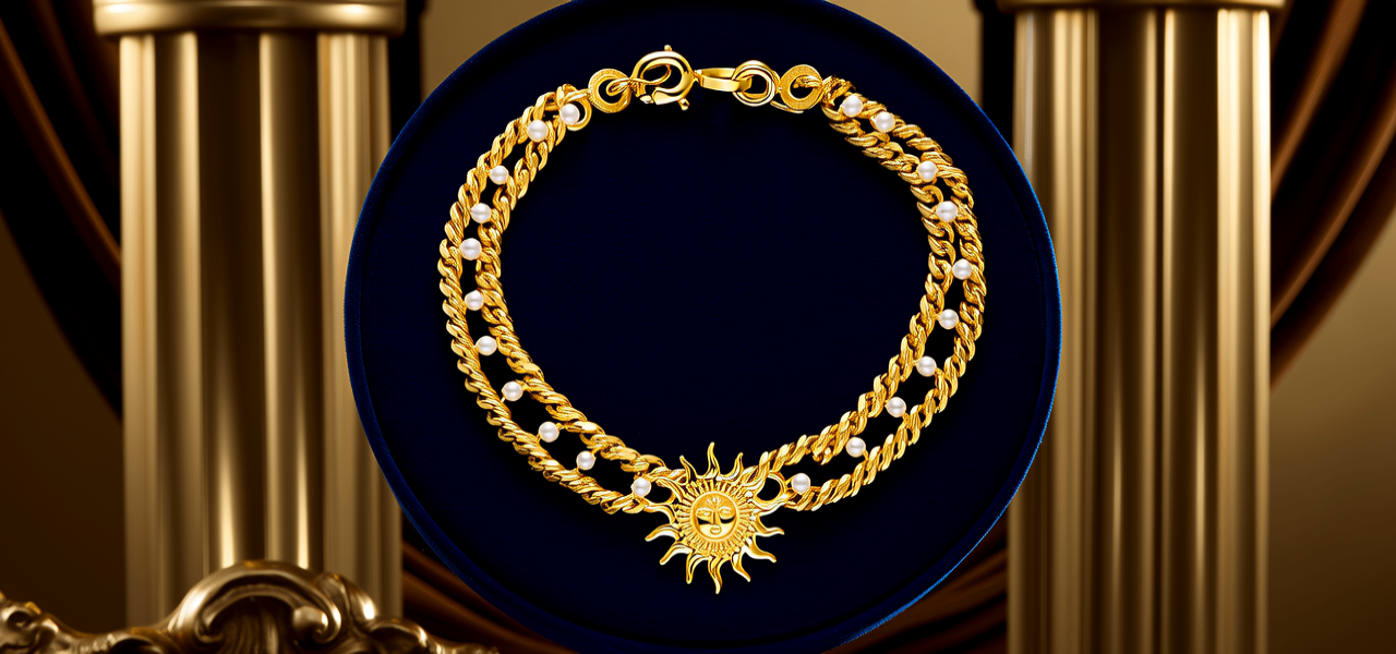 十克项链金项链图片