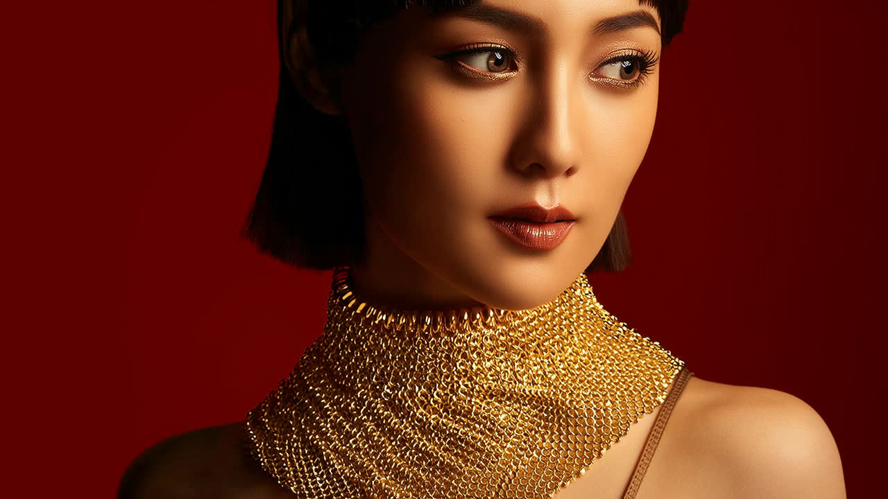 黄金项链款式图片大全