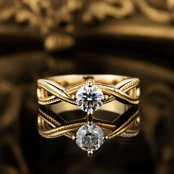 好看的金戒指款式图片